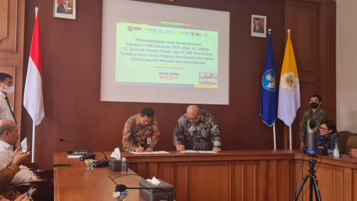 Kemenko PMK dan DEFGHI Kerja Sama Pemanfaatan Ruang Digital Keluarga