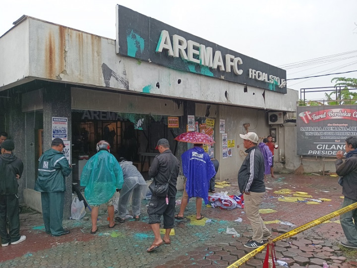 Anarkisme di Kantor Arema FC Dilaporkan ke Polisi