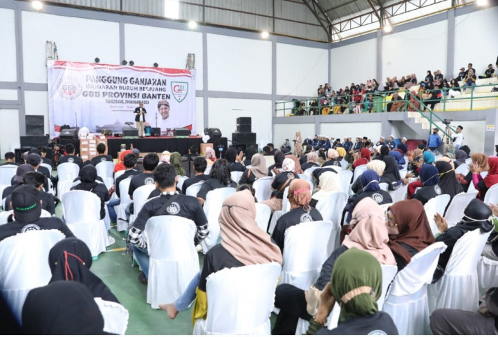 Perluas Dukungan Buruh, Relawan GBB Banten Dikukuhkan