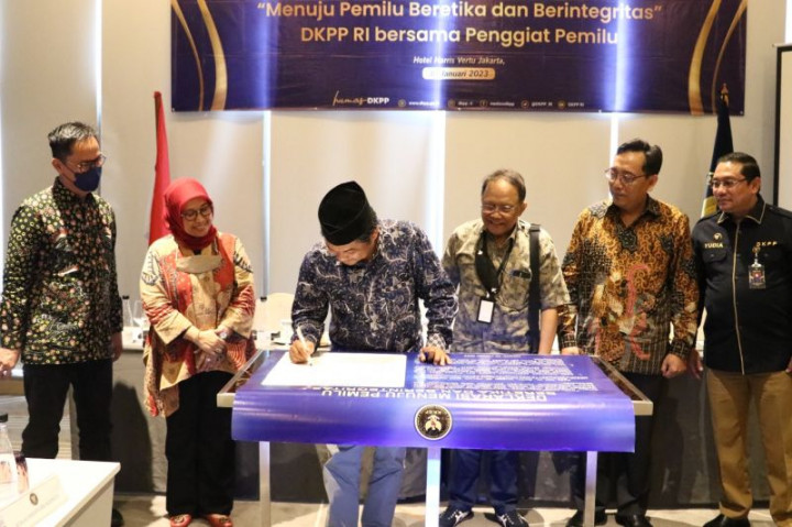 DKPP Serukan Pemilu Beretika dan Berintegritas