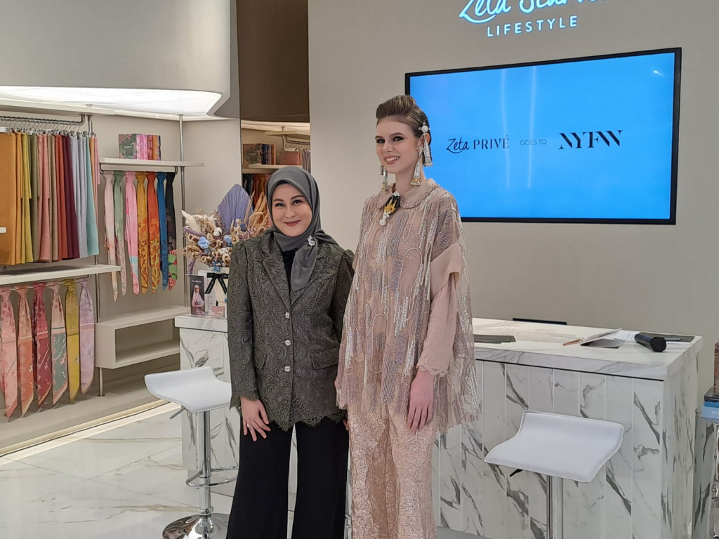 Trisha Chas dan koleksi yang akan dibawa ke NYFW (Foto: instagram)