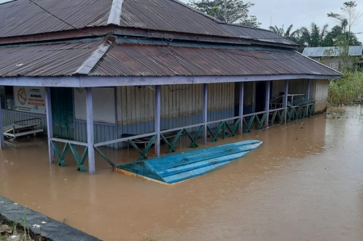 4 Desa di Sembakung Nunukan Kaltara Terendam Banjir