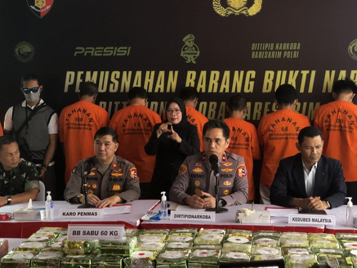 Polri Buru 2 Buron Narkotika Jaringan Malaysia-Aceh