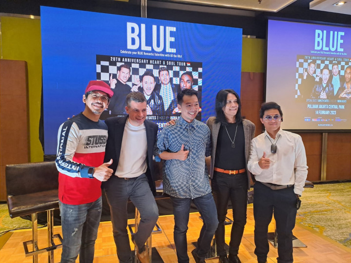 Konser Blue di Jakarta Tandai Kembalinya Indra Bekti Setelah Sakit