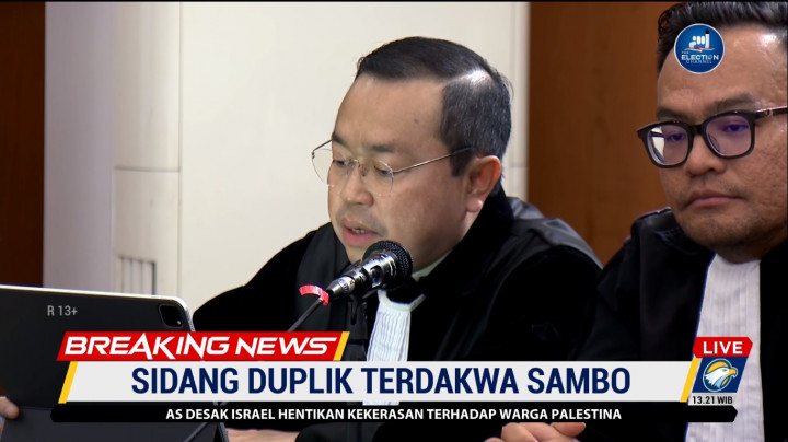 Kubu Ferdy Sambo Sebut Replik Jaksa Tak Berdasar Yuridis