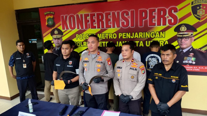 Tawuran Demi Konten, 13 Remaja di Penjaringan Ditangkap