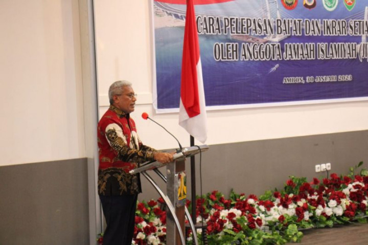 30 Pengikut Jamaah Islamiyah Maluku Ikrar Setia kepada NKRI