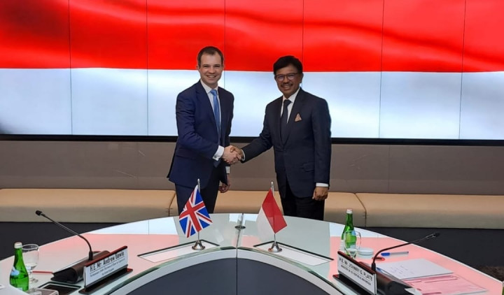 UK Minister for Exports Visits Indonesia to Discuss Collaboration