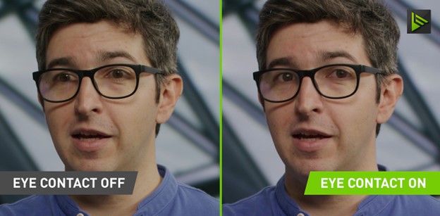 Nvidia Broadcast 1.4 Adds Eye Contact and Vignette Effects with Enhanced Virtual Background