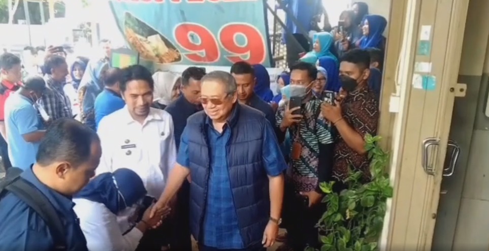 Mantan Presiden ke-6 RI Susilo Bambang Yudhoyono (SBY).