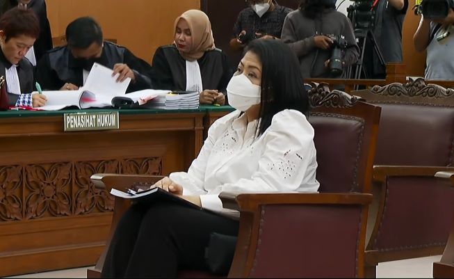 Terdakwa Putri Candrawathi. Medcom.id/Fachri