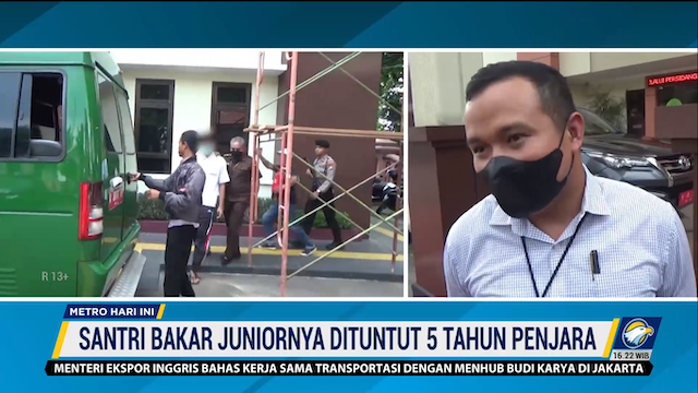 Kepala Seksi Pidana Umum Kejaksaan Negeri Kabupaten Pasuruan Yusuf Anwar. Foto: Metro TV