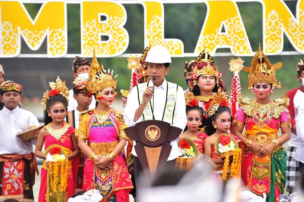 Jokowi Resmikan Bendungan Danu Kerti Buleleng