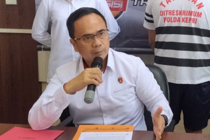  Direktur Reskrimum Polda Kepri Kombes Jefri Siagian. Antara/HO-Humas Polda Kepri
