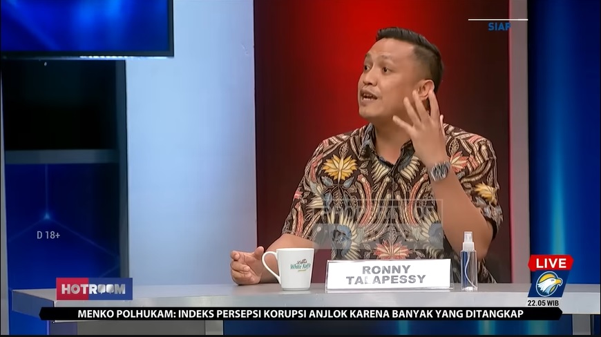 kuasa hukum Bharada E, Ronny Talapessy. Metro TV