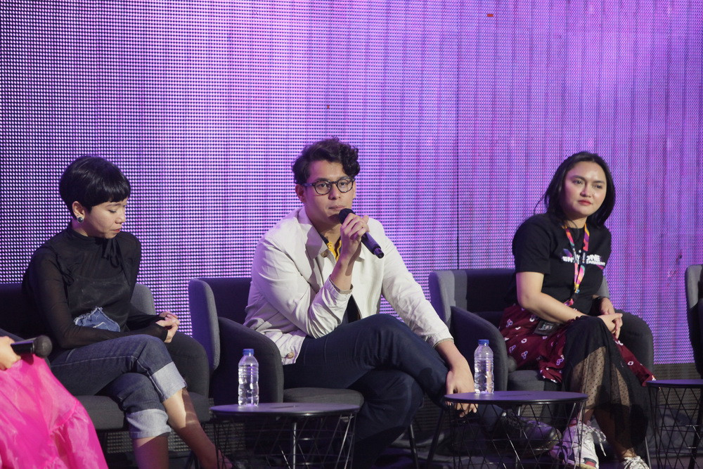 Ardhito Pramono di Indonesia Entertainment Outlook 2023 (Foto: dok. eventori)