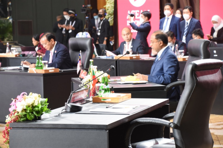 Kursi Myanmar 'Tak Berpenghuni' di Pertemuan Menlu ASEAN di Jakarta