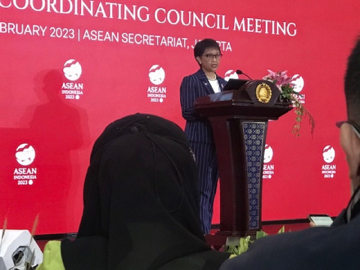 Menlu Tegaskan Kembali Prioritas Indonesia dalam Keketuaan ASEAN di ACC ke-32