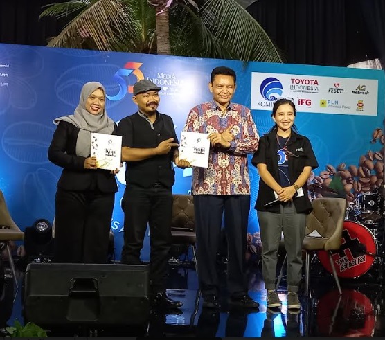 Peluncuran Buku Jurnal Kopi Nusantara. (Foto: Aulia/Medcom)