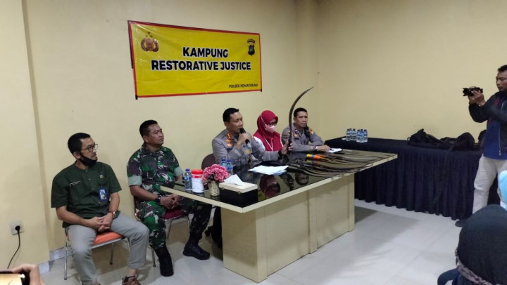 31 Pelajar Diduga Terlibat Tawuran Dipulangkan Usai Buat Surat Perjanjian