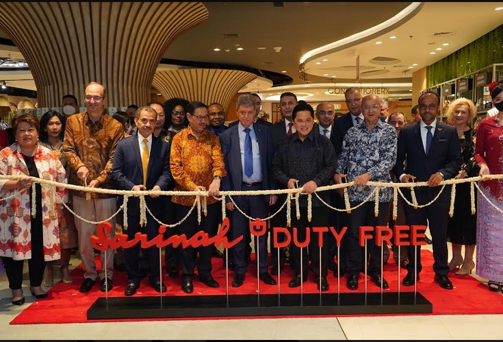 Peresmian Sarinah Duty Free. (Foto: InJourney)