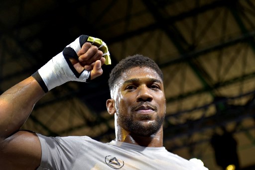 Petinju Inggris Anthony Joshua. (Amer HILABI / AFP)