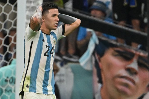 Enzo Fernandez. (Alberto PIZZOLI / AFP)