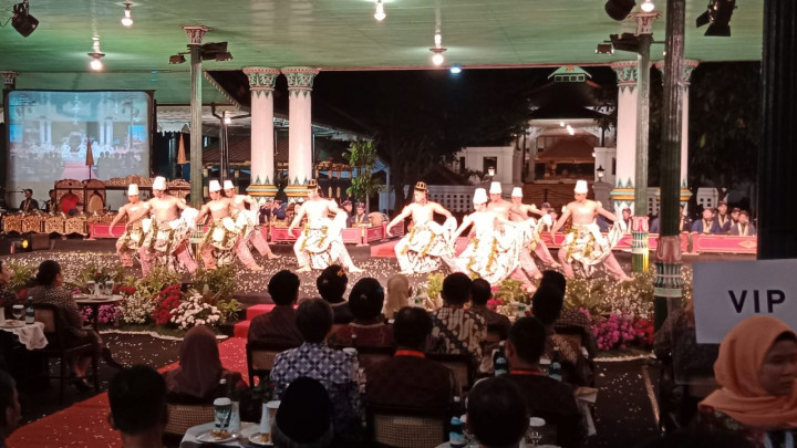 Delegasi ATF 2023 Disuguhi Tarian Kraton Yogyakarta