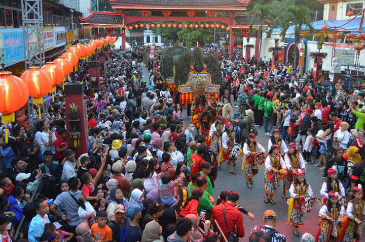 Puluhan Ribu Warga Tumpah Ruah di Bogor Street Festival Cap Go Meh