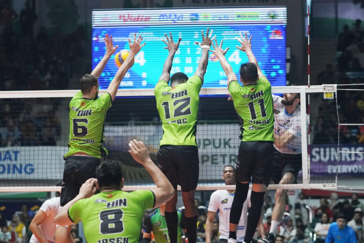 Proliga 2023: Susah Payah Tundukkan Jakarta Pertamina, STIN BIN Lolos ke Final Four