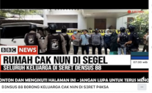 [Cek Fakta] Video Rumah Cak Nun Disegel Polisi? Cek Faktanya