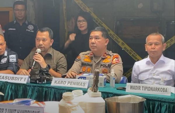Kasubdit I Direktorat Tindak Pidana Narkoba Bareskrim Polri Kombes Jean Calvijn Simanjuntak. Medcom.id/Theo
