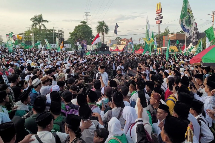 Menghadiri Harlah NU, Ganjar Disambut Meriah oleh Ribuan Nahdiyin