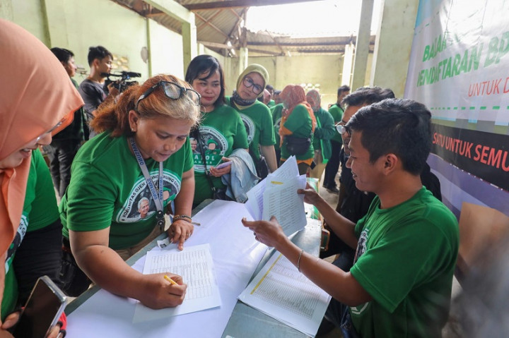 Para Ojol di Bogor Difasilitasi Mendaftar BPJS Ketenagakerjaan