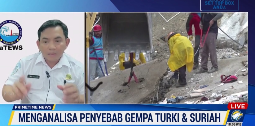 Kepala Pusat Gempa dan Tsunami BMKG Daryono mengatakan gempa berada di zona padat dan dikelilingi empat kota besar.  Metro TV