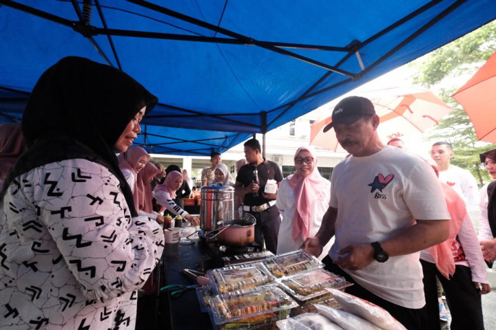 Tekan Inflasi, Pemkab Gowa Gelar Pasar Murah