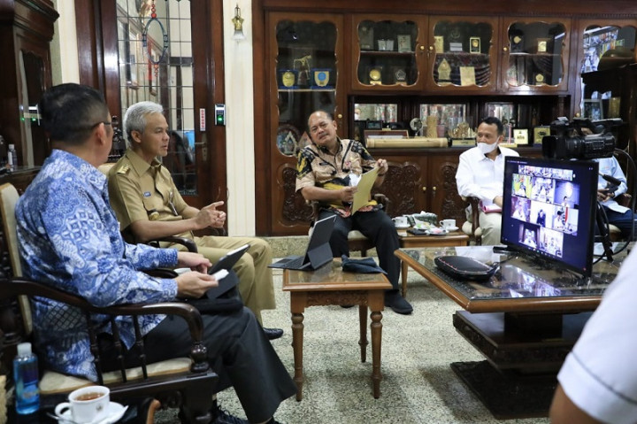 Gubernur Jateng Gandeng Bulog Tekan Inflasi