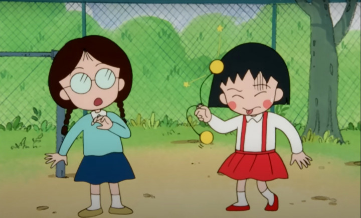 Ketika Lato-Lato Muncul di Anime, Dimainkan Maruko sampai Jadi Senjata Mematikan