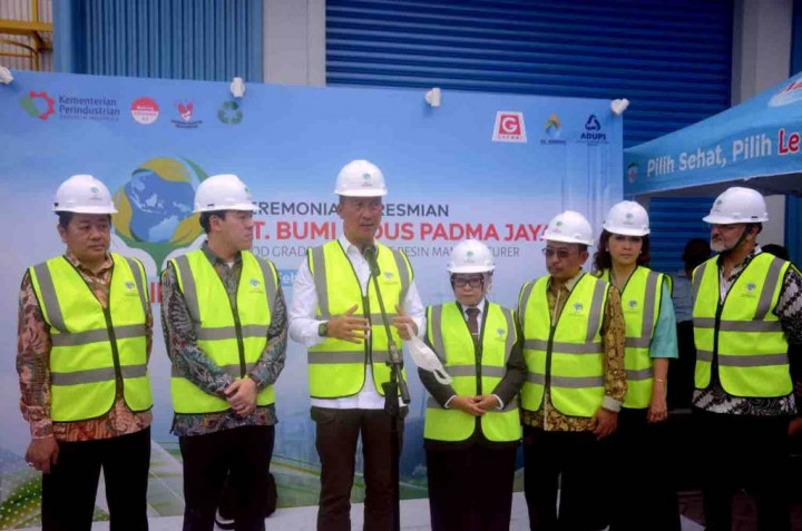 Dorongan Ekonomi Hijau Makin Kencang, Menperin Dukung Pabrik Daur Ulang Plastik