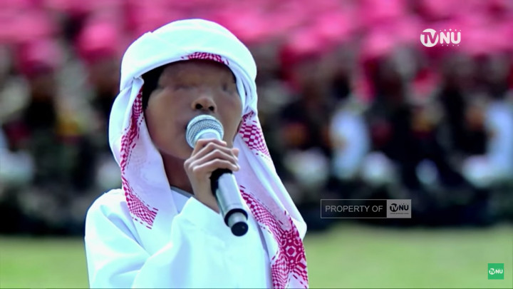 Lirik Salawat Asyghil yang Dilantunkan Azzam Nur Mu’jizat di Puncak 1 Abad NU