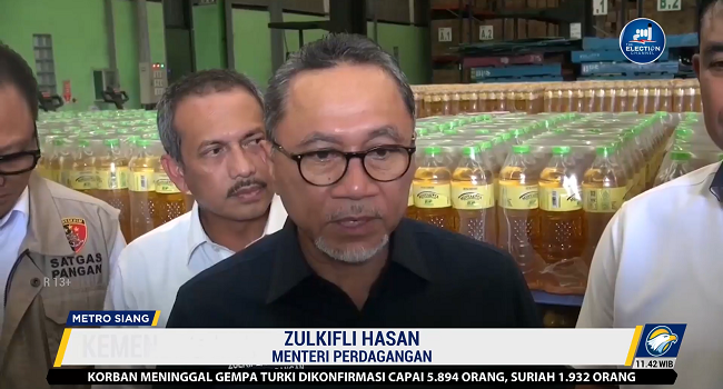 MinyaKita Langka, Zulkifli Akan Tambah Jatah Produksi