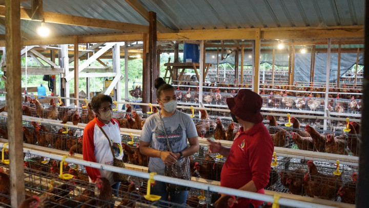 Finalis Puteri Indonesia Ajak Generasi Muda Papua Mengembangkan Potensi