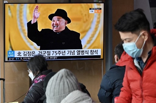 Kim Jong-un Hadiri Peringatan 75 Tahun Militer Korut, Malah Pamer Rudal?