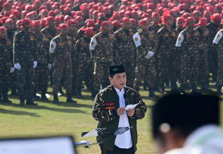 Mahfud MD: Erick Thohir Berhasil Dorong Modernisasi Banser NU