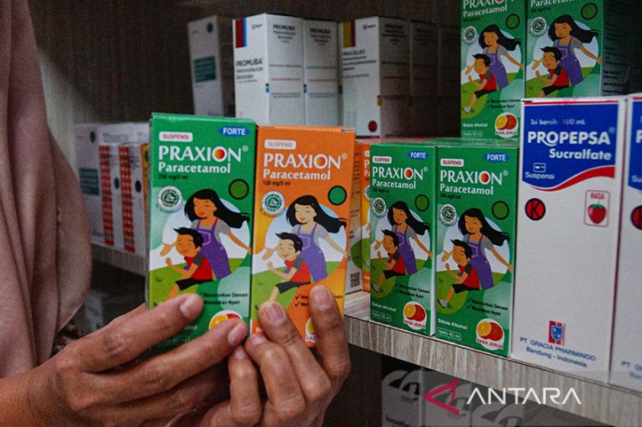 Obat Sirop Praxion Masih Beredar di Papua