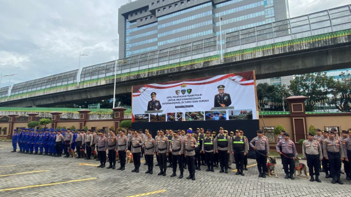 Polri Kirim 26 Personel Bantu Korban Gempa Turki