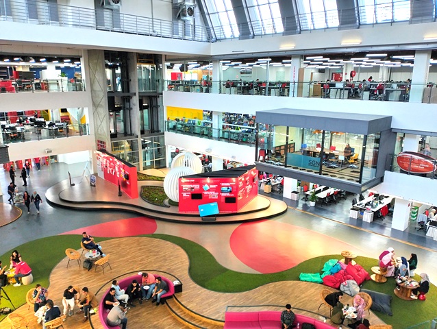 Super Cool! Ini Sederet Alasan RedQ 'Markas' Utama AirAsia Jadi Salah Satu Kantor Terbaik di Dunia