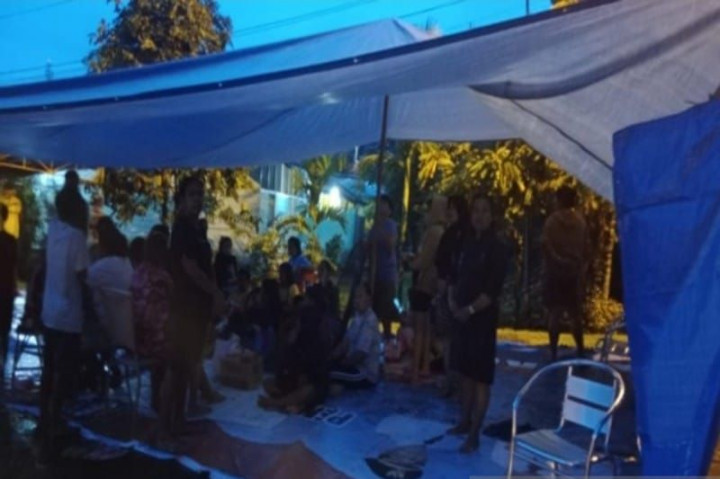 Pengungsi Gempa Jayapura Tersebar di 6 Titik