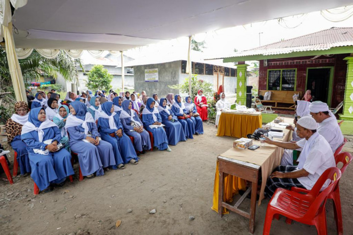 Sukarelawan Ganjar Bersama Majelis Taklim Doakan Kesejahteraan Indonesia