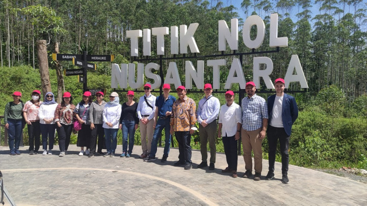 Seeing is Believing: Delegasi Swiss Tinjau Langsung Pembangunan IKN Nusantara